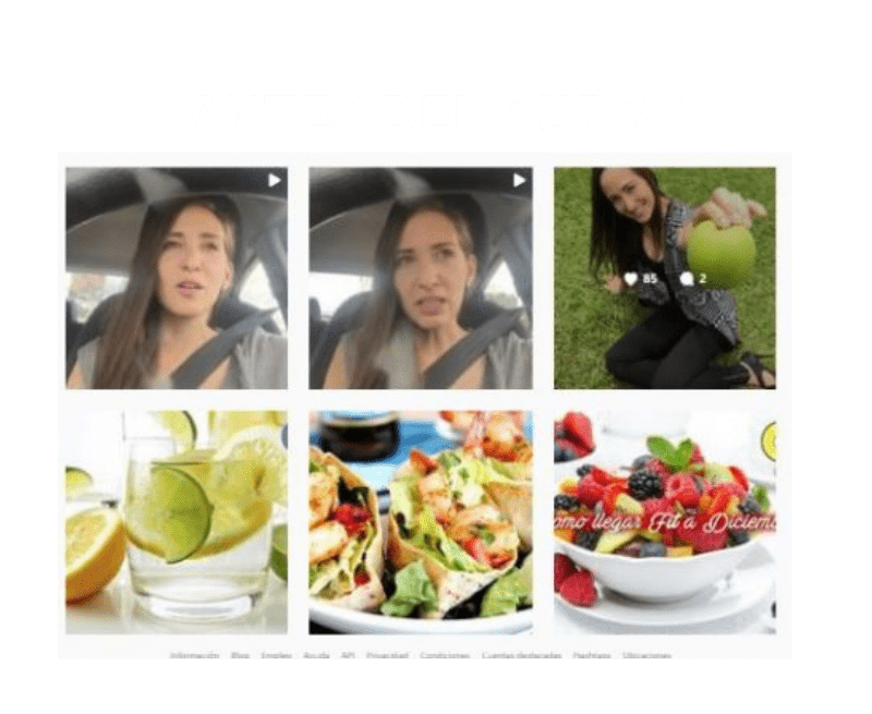 Antes del curso Canva Instagram