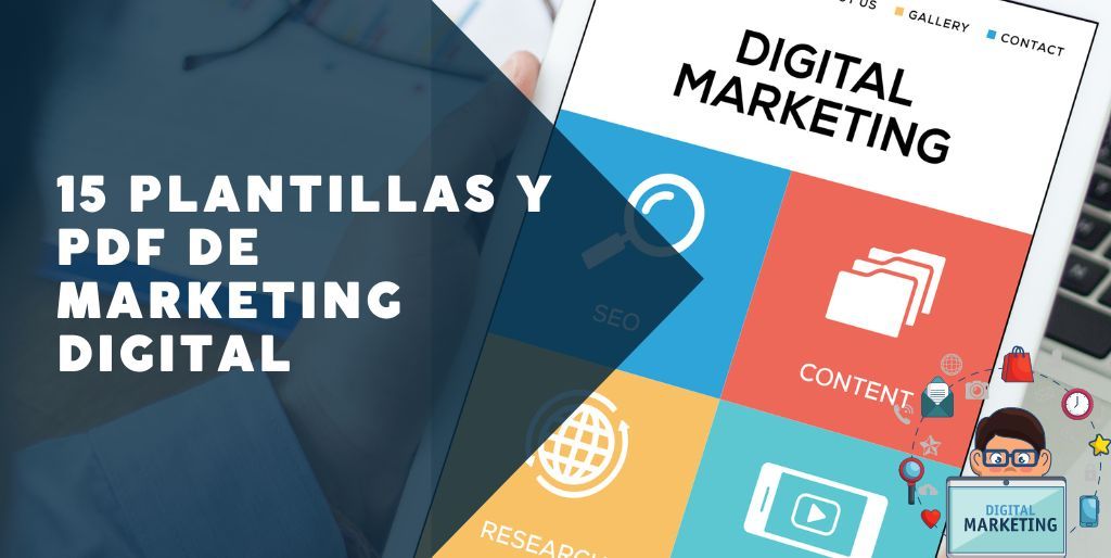 15 Plantillas y PDF de marketing digital