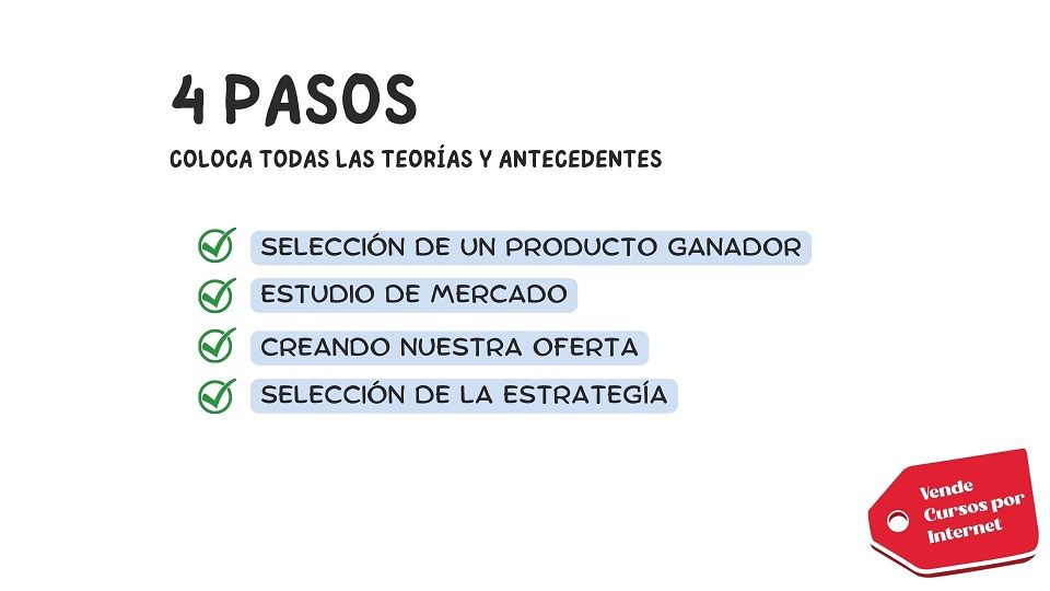 4 pasos para vender cursos por Internet 02