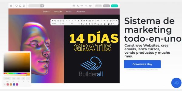 14 días gratis Builderall