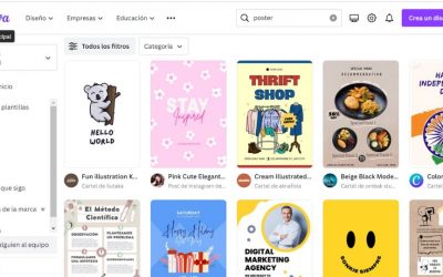 ¿Cuáles son las mejores prácticas para el diseño de un póster con Canva?